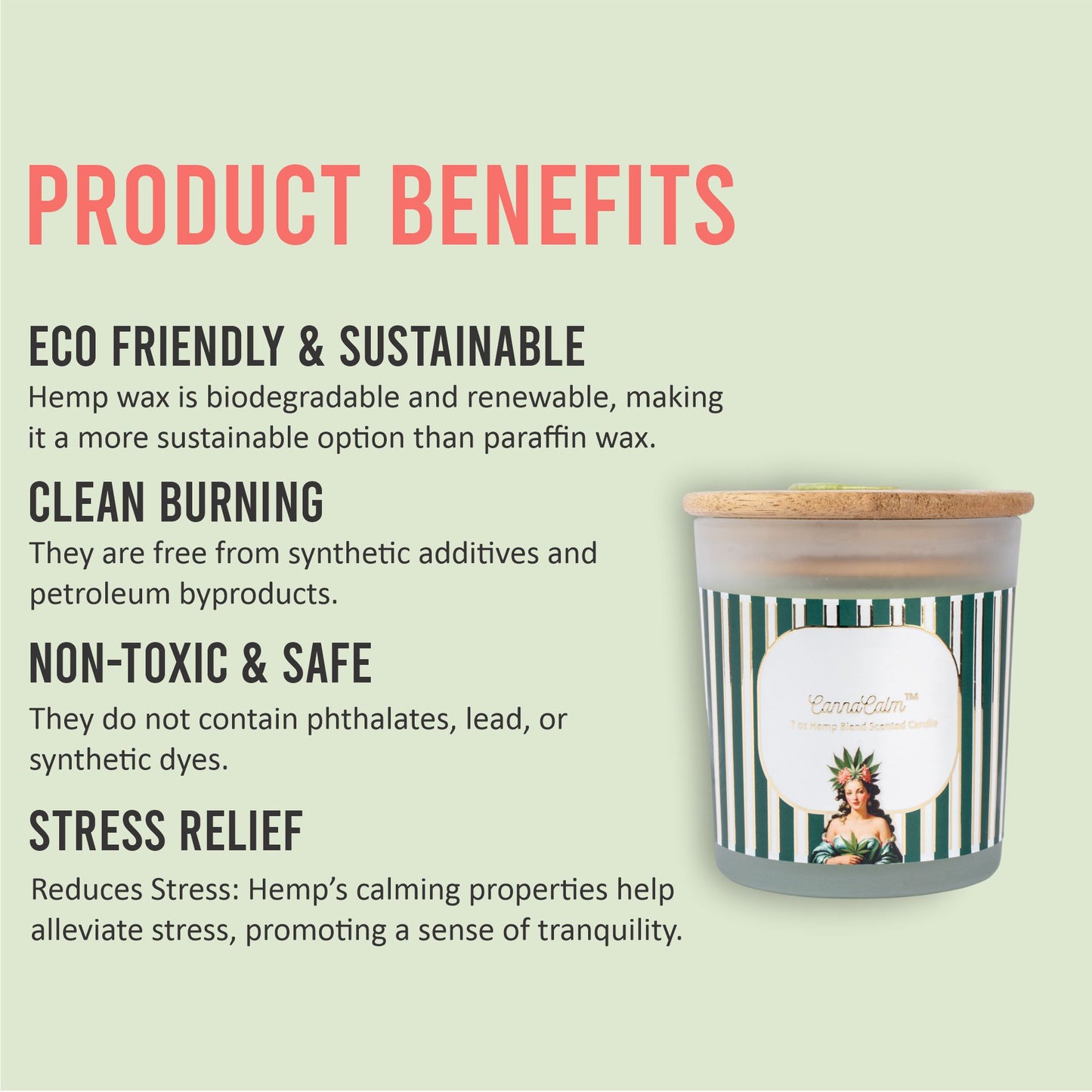 Goddess Hemp Candle