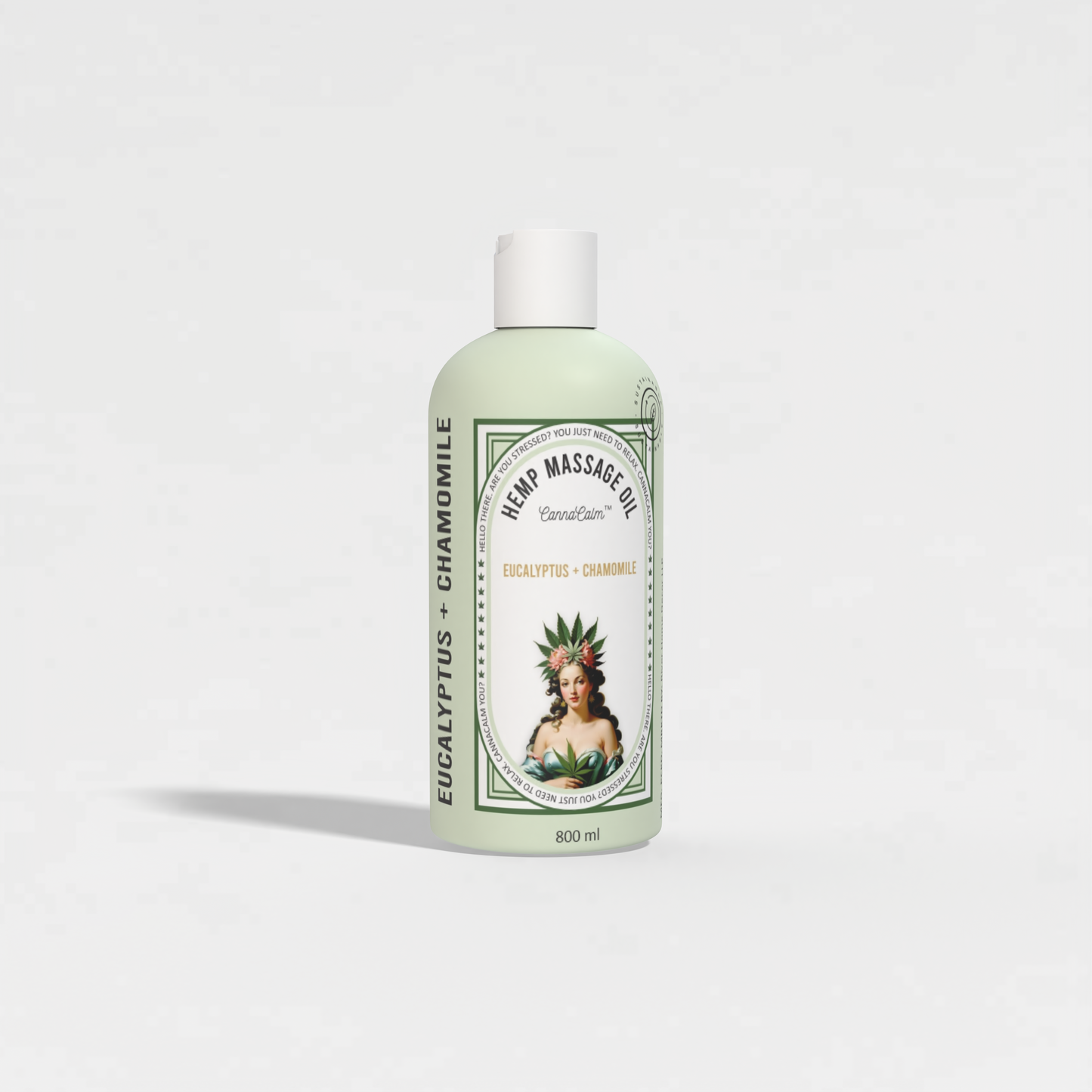 Hemp Massage Oil 800 ml