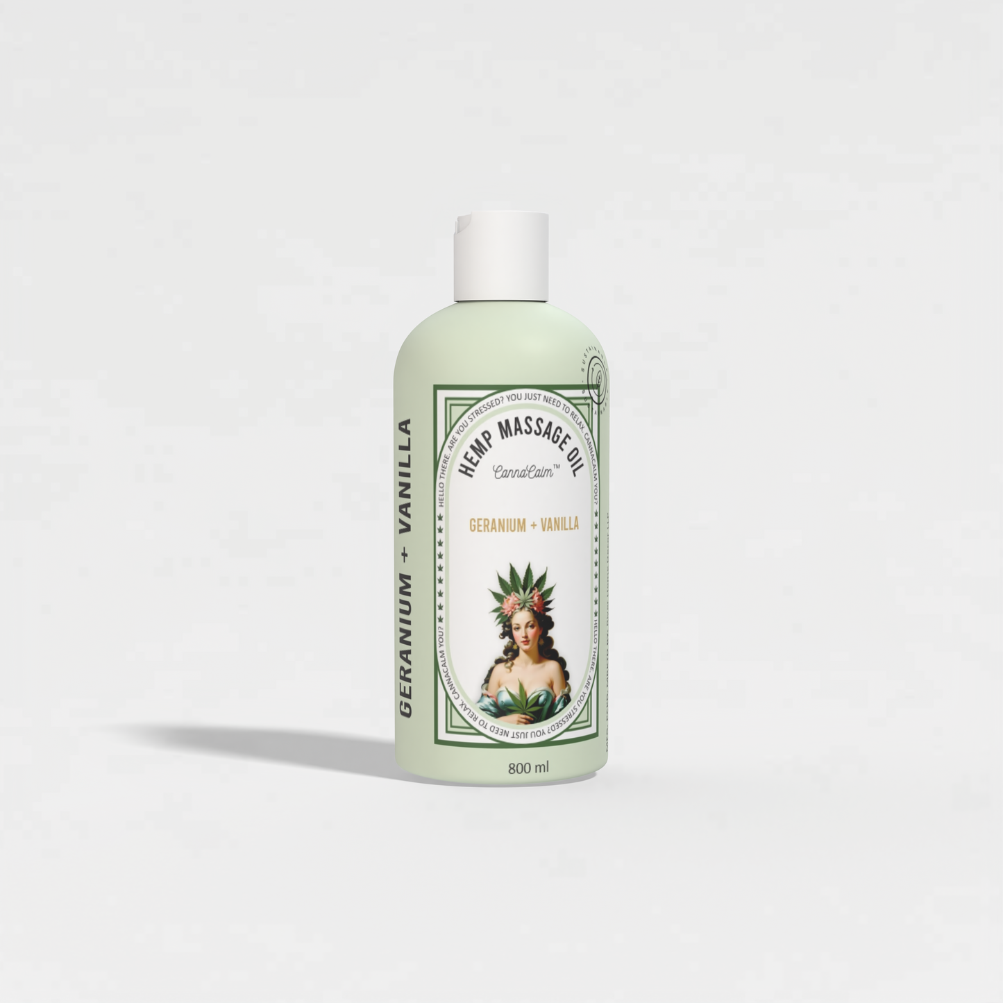 Hemp Massage Oil 800 ml