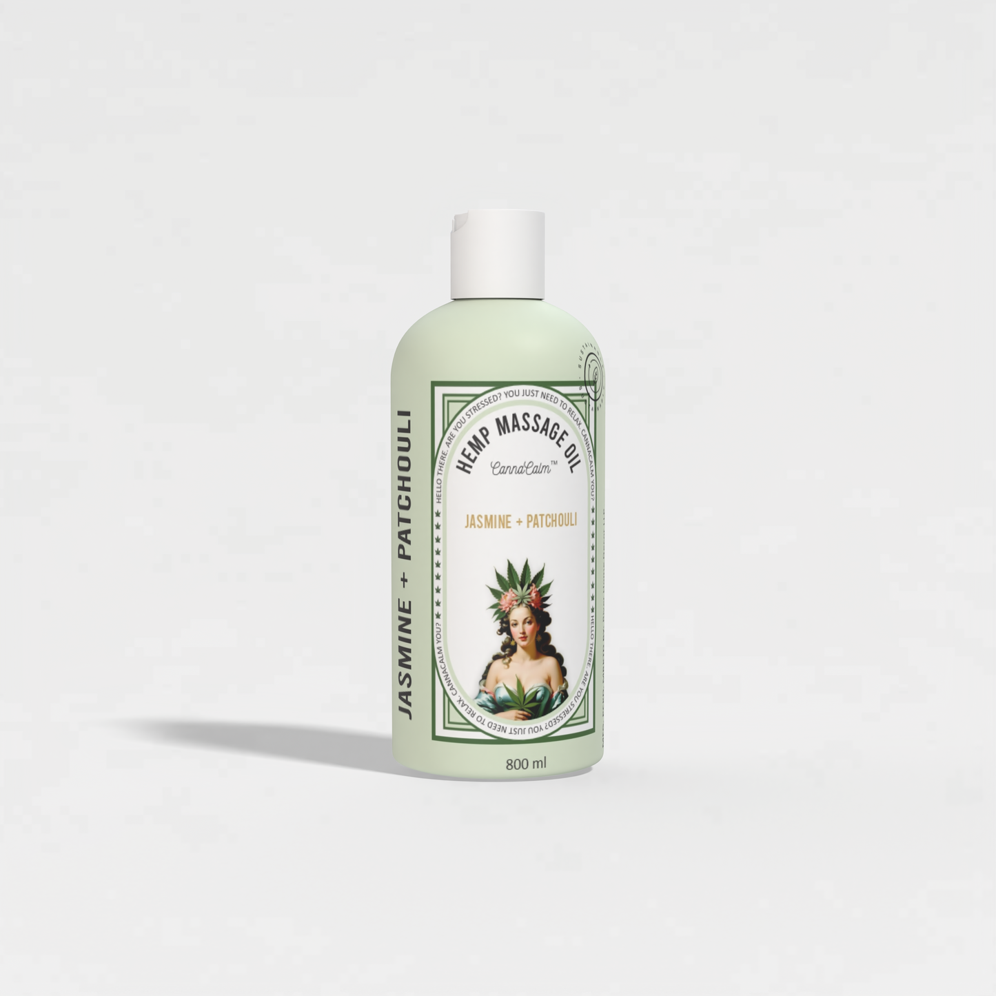 Hemp Massage Oil 800 ml
