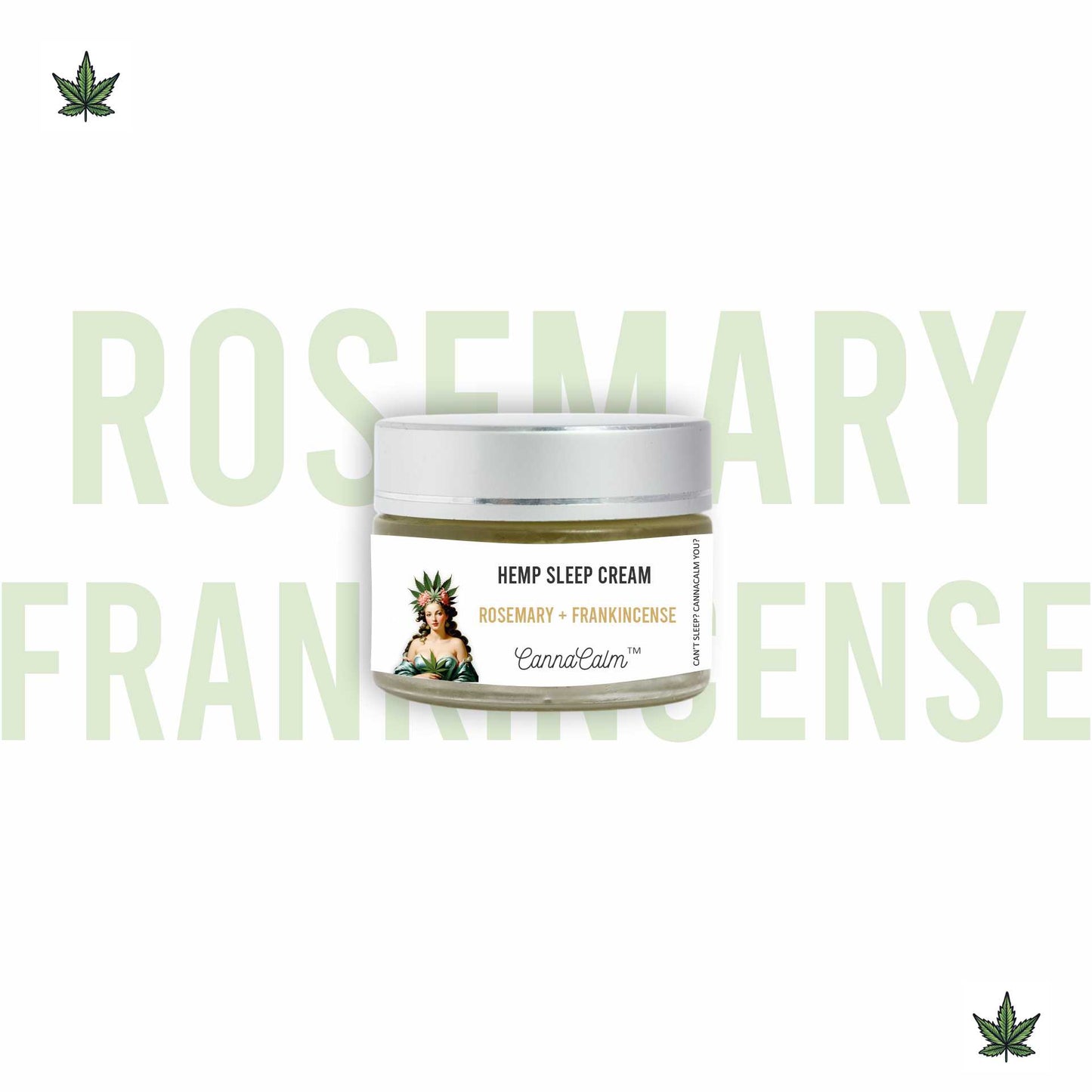 Rosemary + Frankincense Hemp Sleep Cream